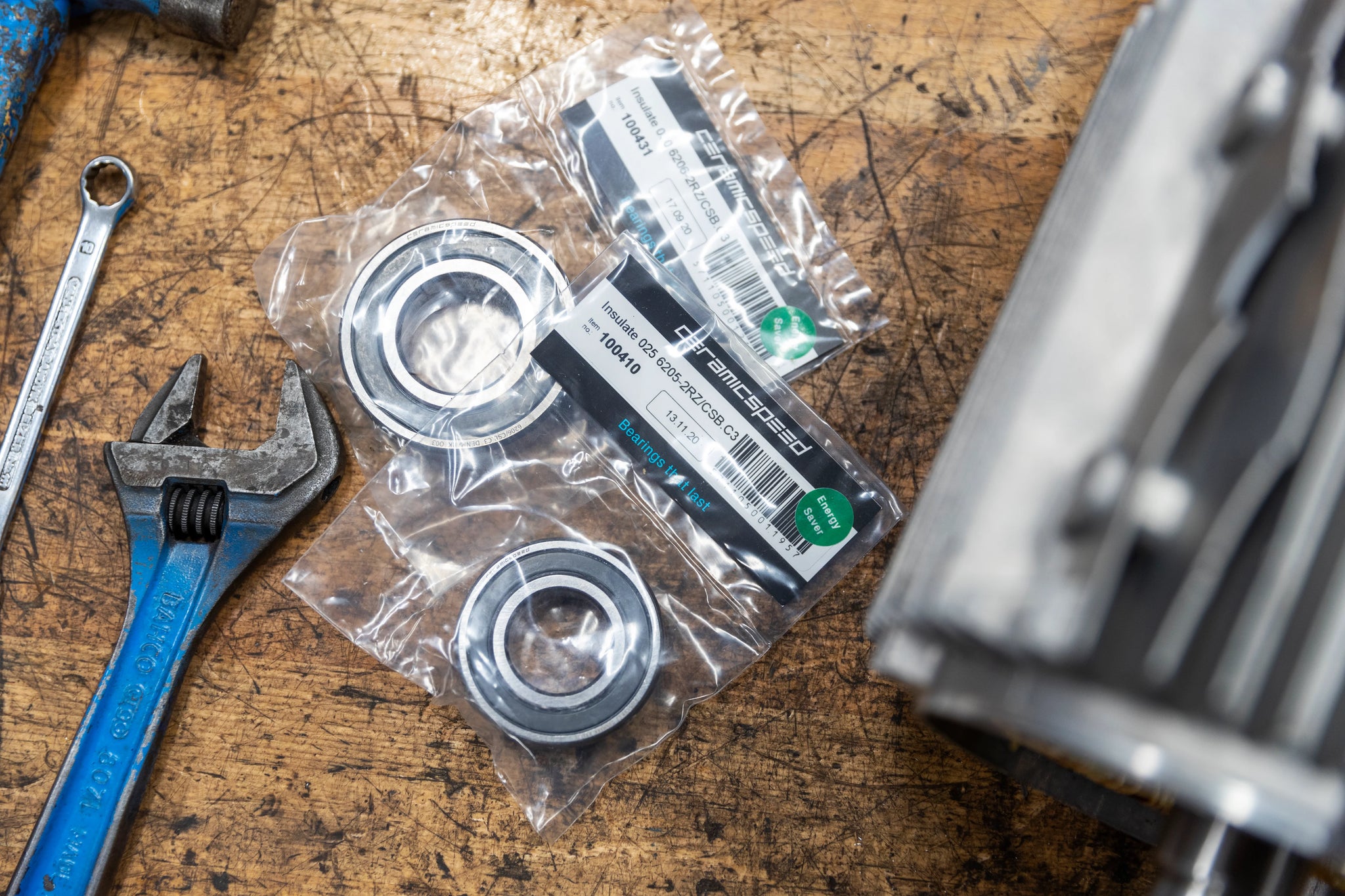 CeramicSpeed industrial parts | Customized bearing solutions