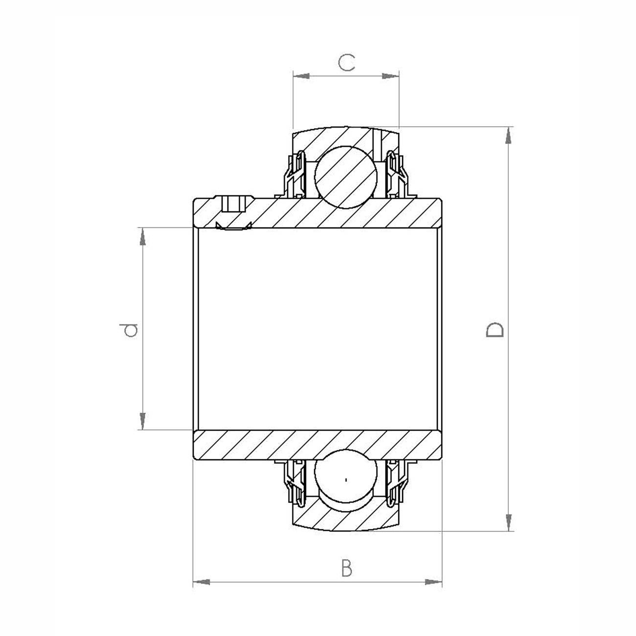 Corrotec 020 1726204-2RS/CSB SLT